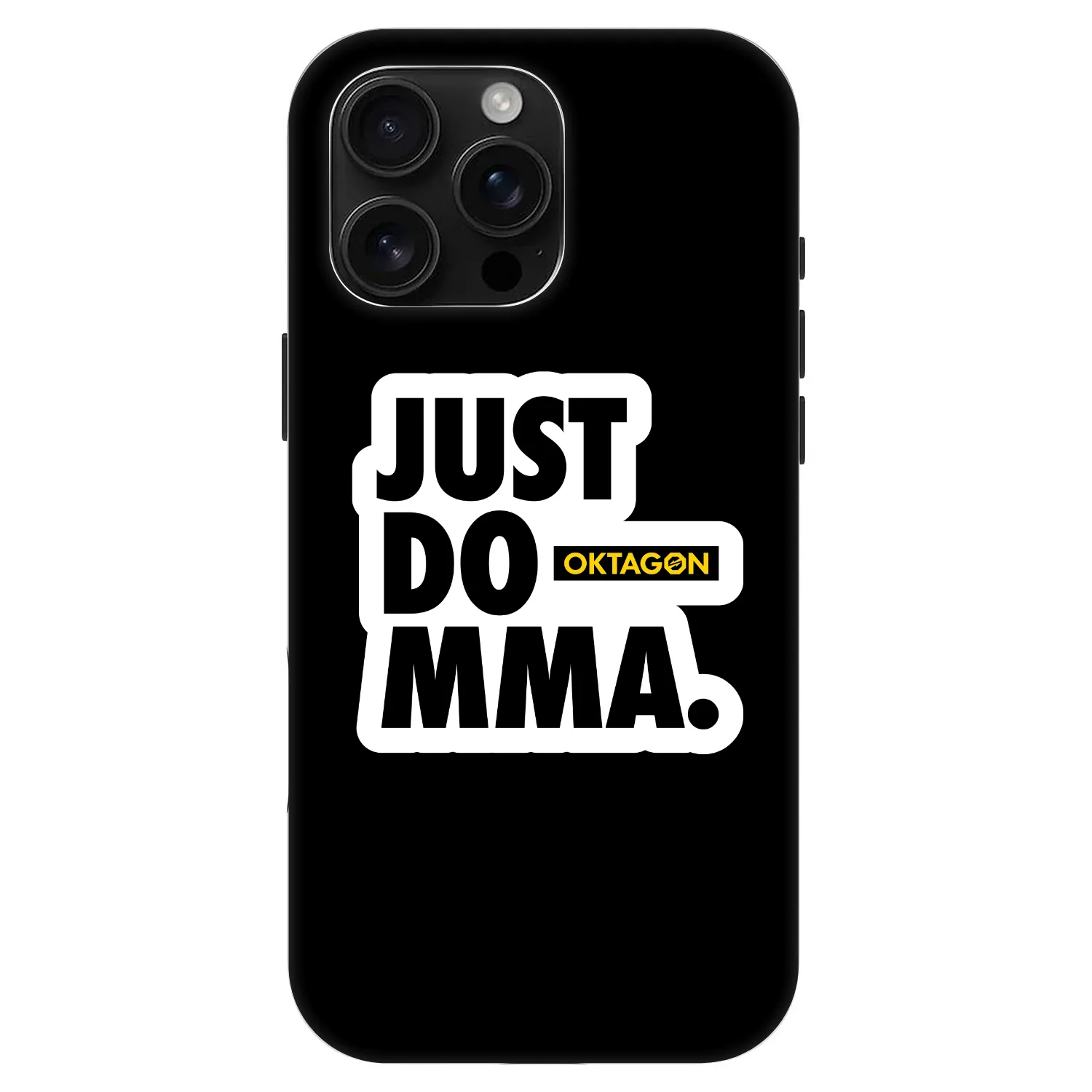 Picasee Fashion Case MagSafe pentru Apple iPhone 16 Pro Max - OKTAGON - Just Do MMA