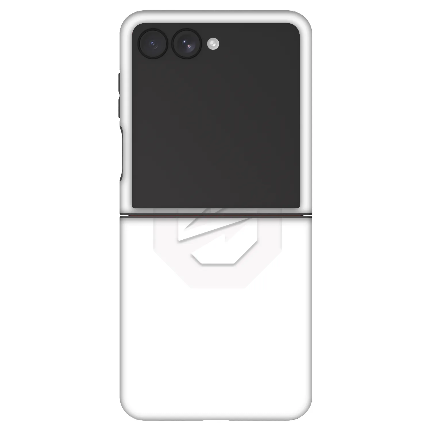 Picasee Fashion Case pentru Samsung Galaxy Z Flip7 5G - OKTAGON - Ghost Logo