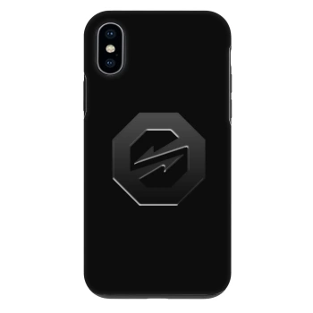 Husă pentru Apple iPhone X/XS - OKTAGON - Stealth Logo