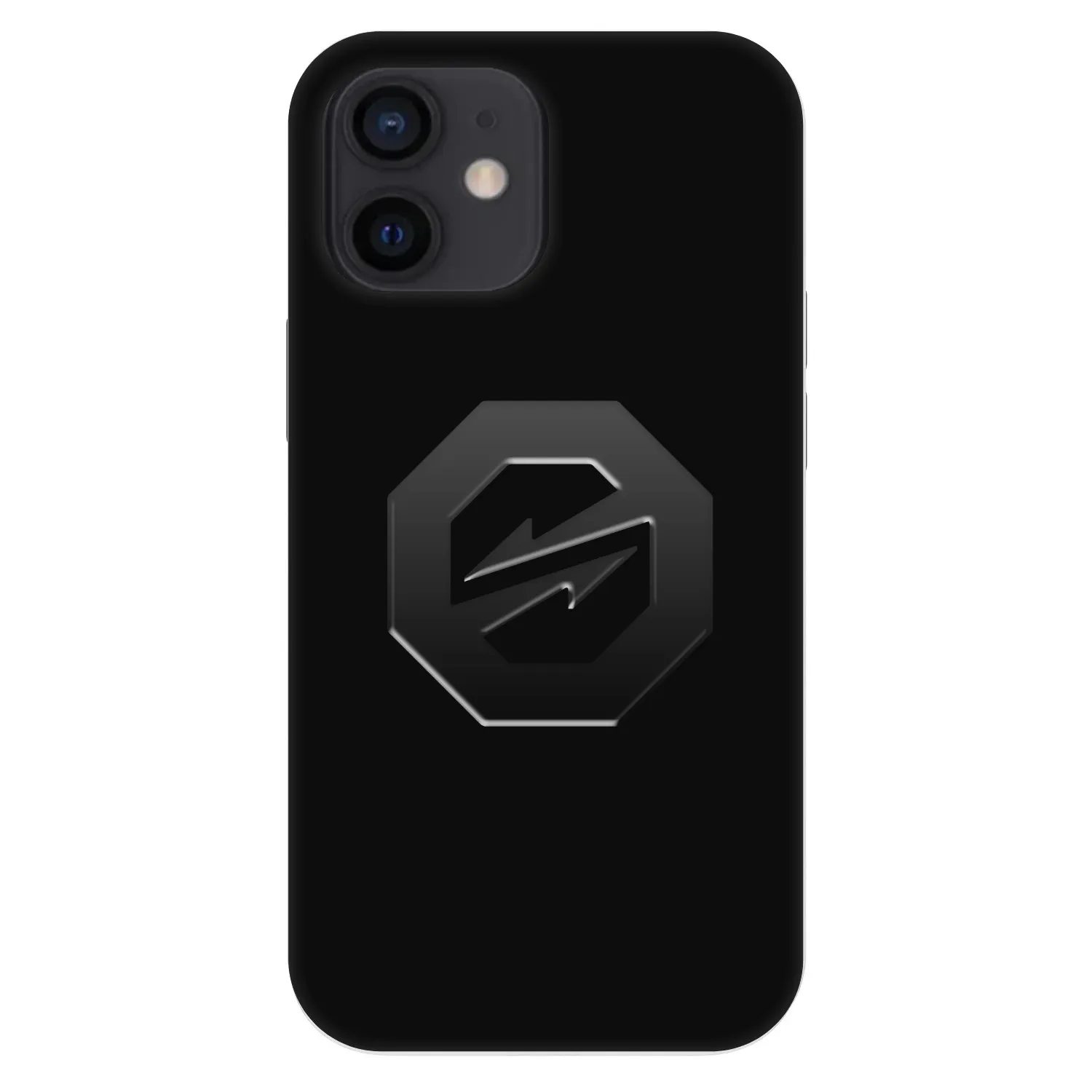 Picasee Fashion Case pentru Apple iPhone 12 mini - OKTAGON - Stealth Logo