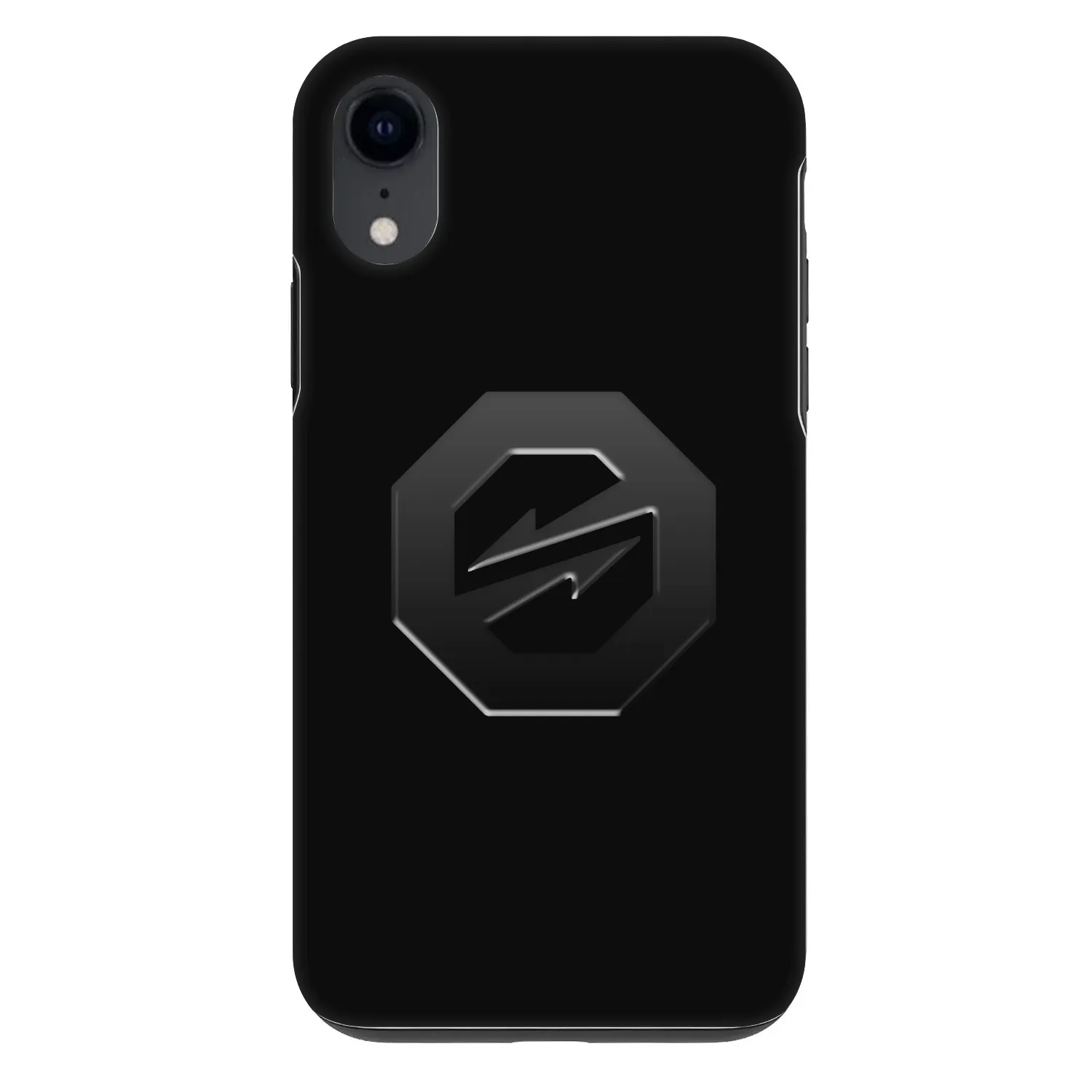 Picasee Fashion Case pentru Apple iPhone XR - OKTAGON - Stealth Logo