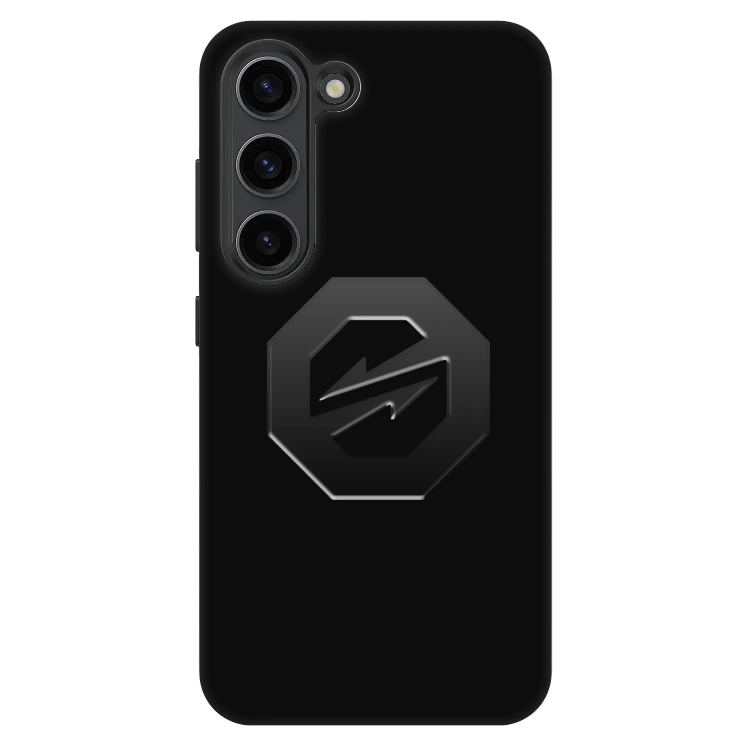 Picasee Fashion Case pentru Samsung Galaxy S23+ 5G - OKTAGON - Stealth Logo