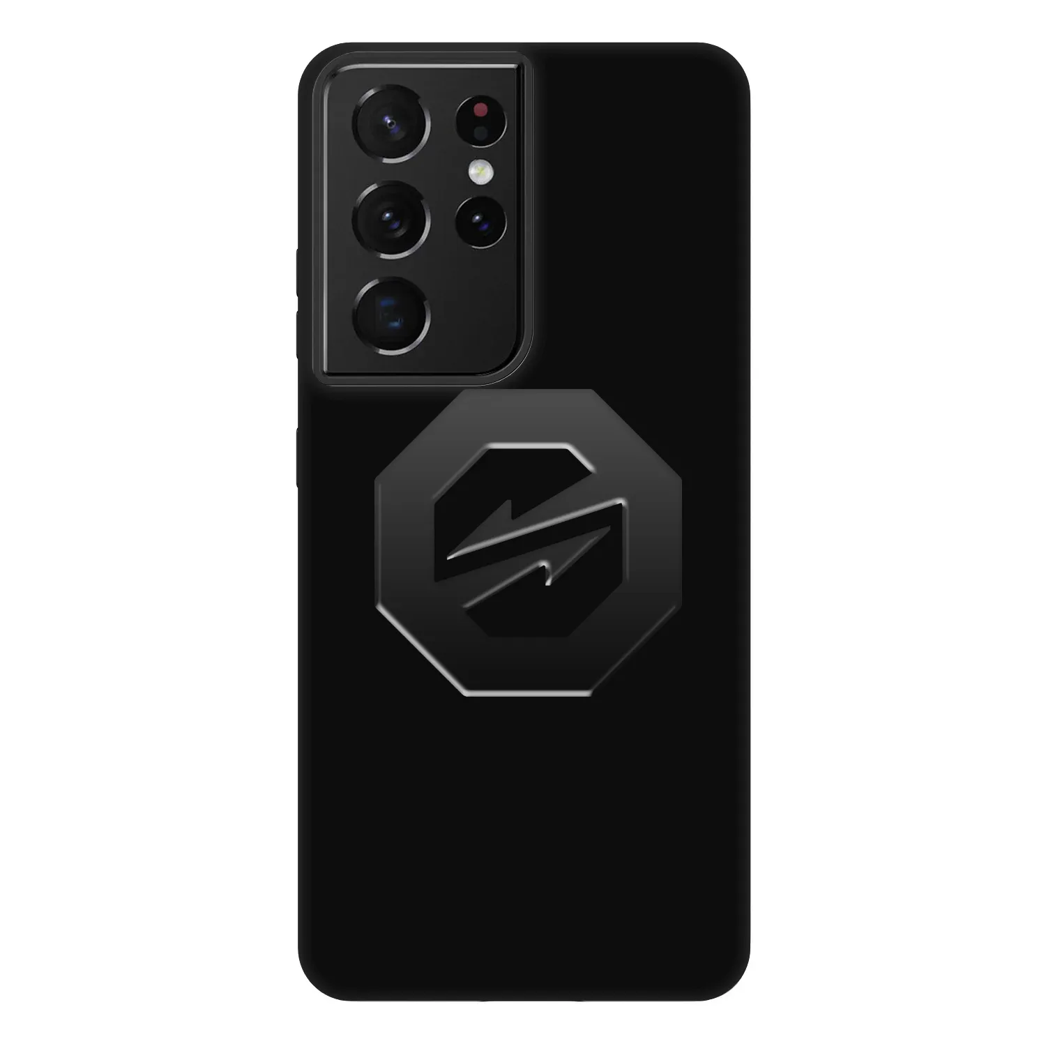 Picasee Fashion Case pentru Samsung Galaxy S21 Ultra 5G G998B - OKTAGON - Stealth Logo