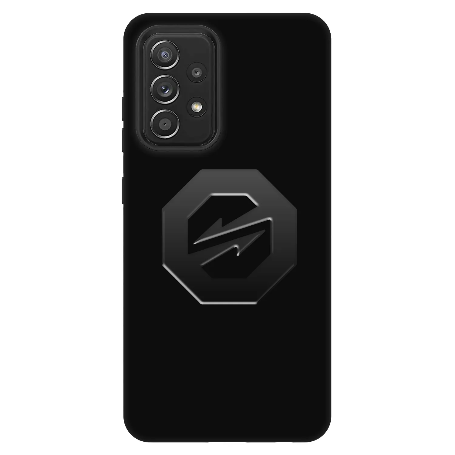Picasee Fashion Case pentru Samsung Galaxy A52s 5G A528B - OKTAGON - Stealth Logo