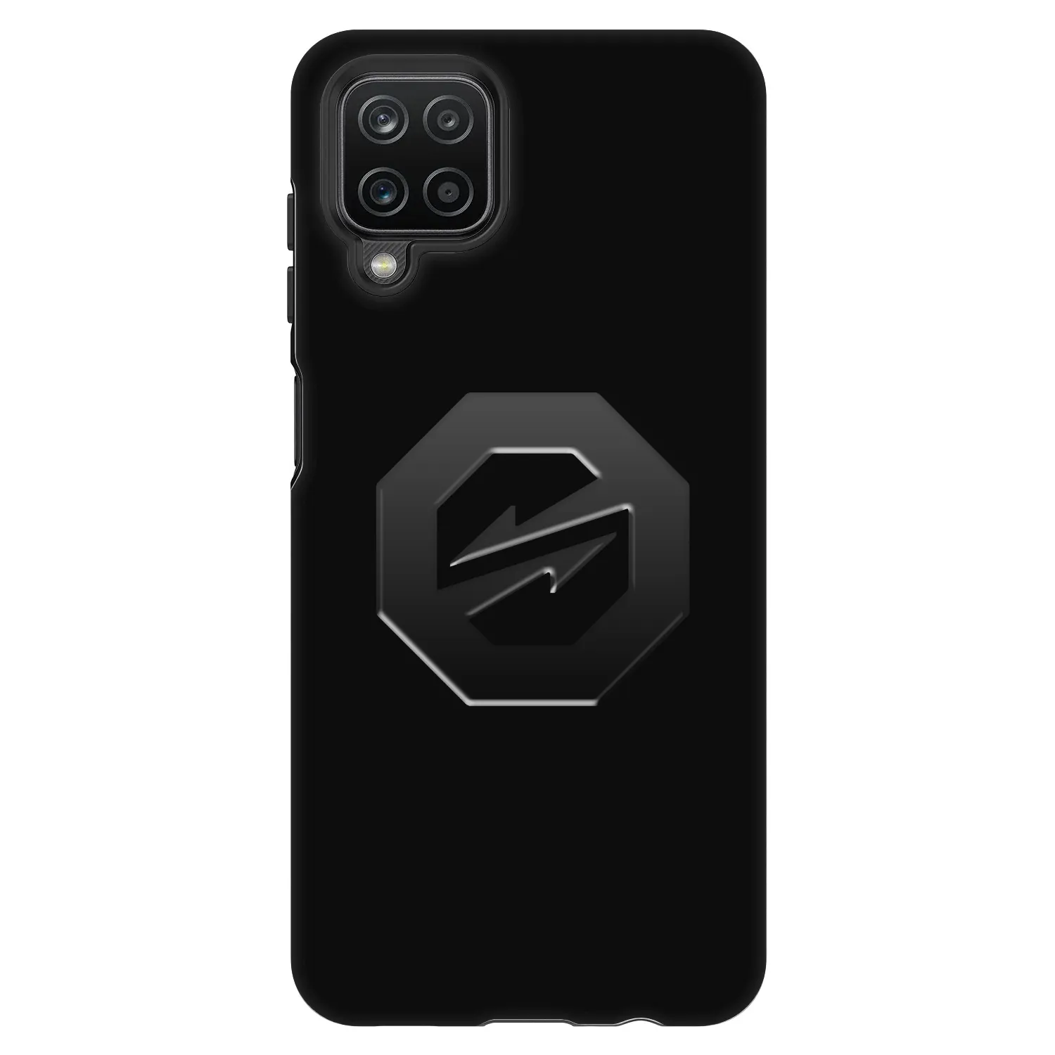 Picasee Fashion Case pentru Samsung Galaxy A12 A125F - OKTAGON - Stealth Logo