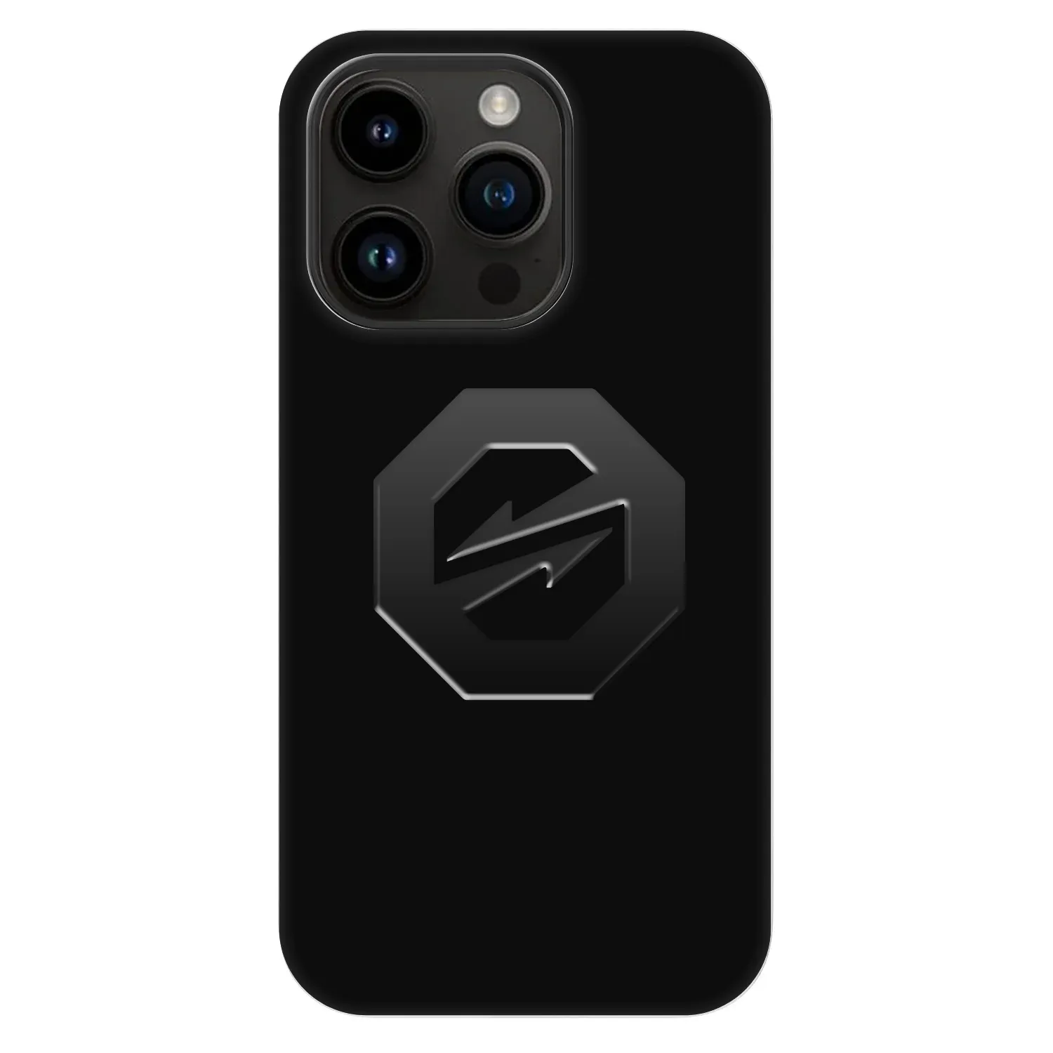 Picasee Fashion Case MagSafe pentru Apple iPhone 14 Pro - OKTAGON - Stealth Logo