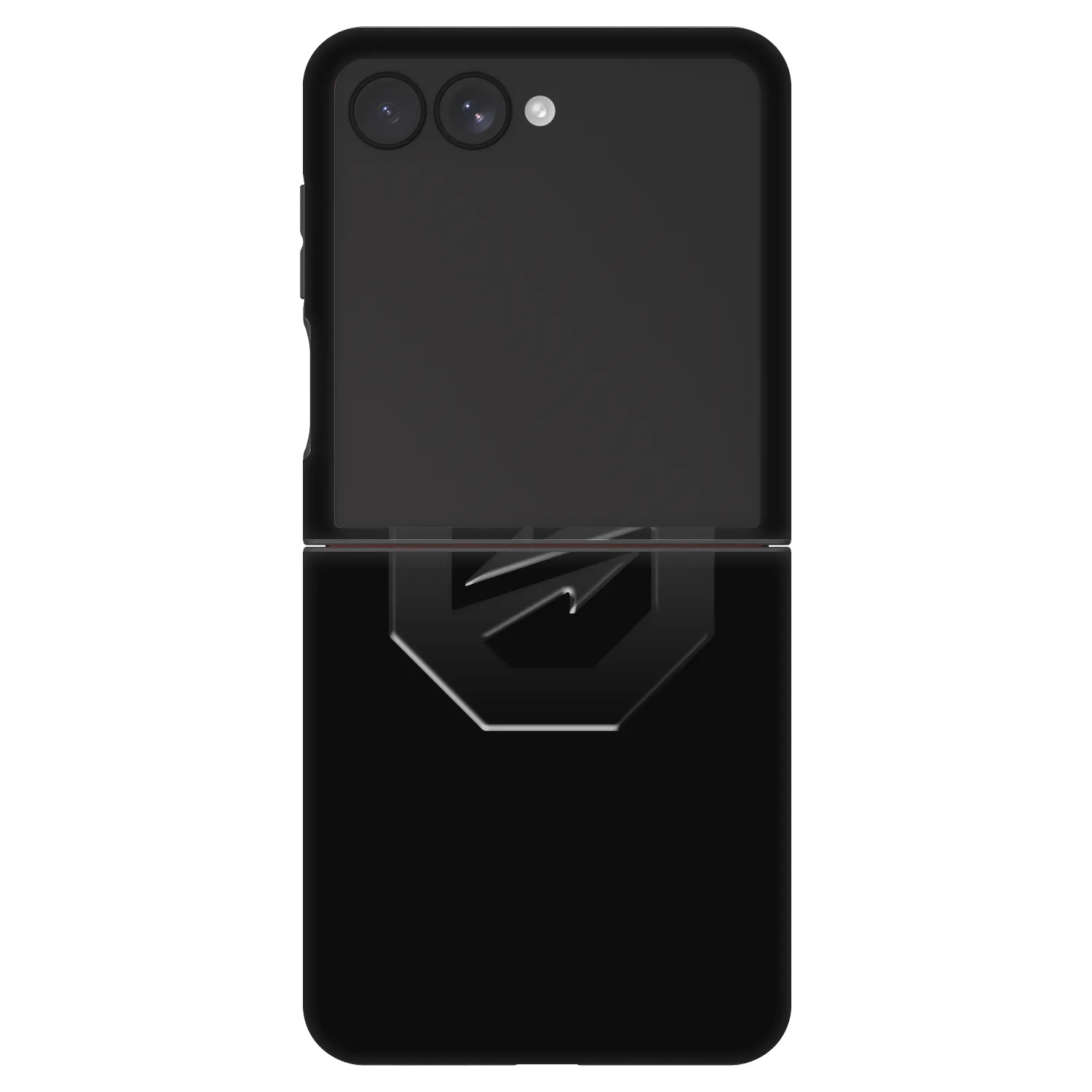 Picasee Fashion Case pentru Samsung Galaxy Z Flip7 5G - OKTAGON - Stealth Logo