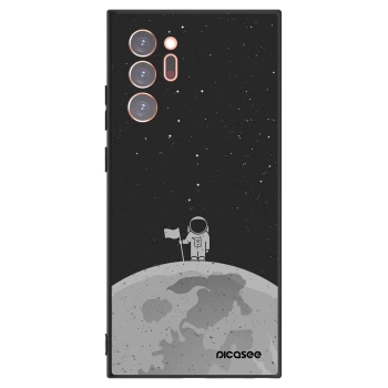 Picasee husă neagră din silicon pentru Samsung Galaxy Note 20 Ultra - Astronaut