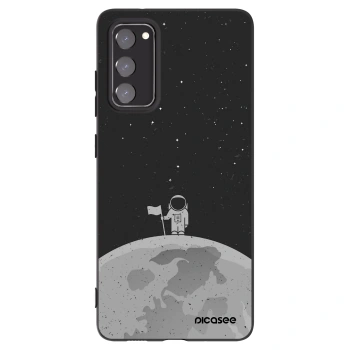 Picasee husă neagră din silicon pentru Samsung Galaxy S20 FE - Astronaut