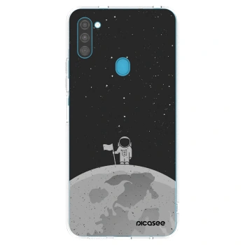Picasee husă transparentă din silicon pentru Samsung Galaxy M11 - Astronaut