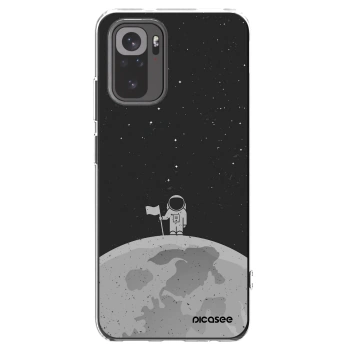 Picasee husă transparentă din silicon pentru Xiaomi Redmi Note 10 - Astronaut