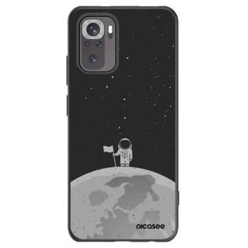 Picasee husă neagră din silicon pentru Xiaomi Redmi Note 10S - Astronaut