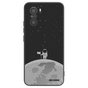 Picasee husă neagră din silicon pentru Xiaomi Poco F3 - Astronaut