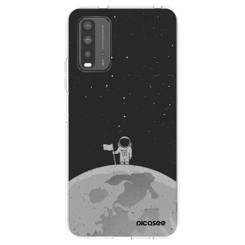 Picasee husă neagră din silicon pentru Xiaomi Redmi 9T - Astronaut