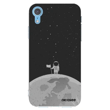 Picasee husă transparentă din silicon pentru Apple iPhone XR - Astronaut