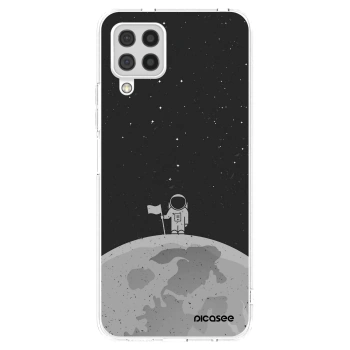 Picasee husă transparentă din silicon pentru Samsung Galaxy A22 A225F 4G - Astronaut