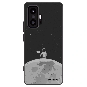 Picasee husă neagră din silicon pentru Xiaomi 11T - Astronaut