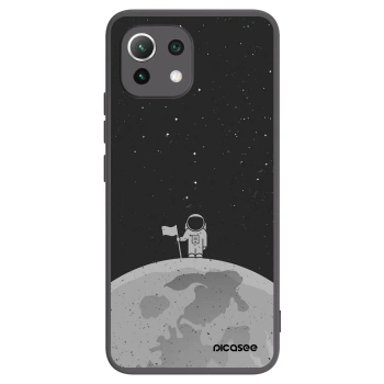 Picasee husă neagră din silicon pentru Xiaomi 11 Lite 5G NE - Astronaut