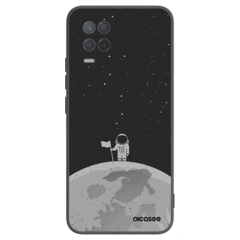 Picasee husă neagră din silicon pentru Realme 8 5G - Astronaut