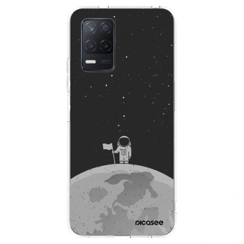 Picasee husă transparentă din silicon pentru Realme 8 5G - Astronaut