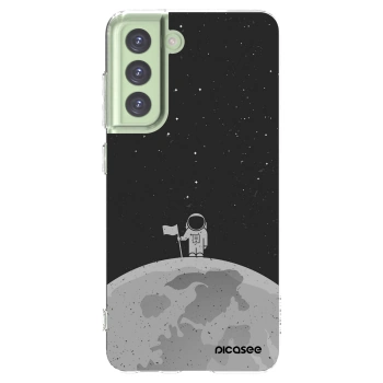 Picasee husă transparentă din silicon pentru Samsung Galaxy S21 FE 5G - Astronaut