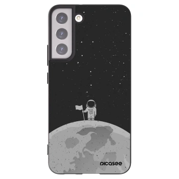 Picasee husă neagră din silicon pentru Samsung Galaxy S22+ 5G - Astronaut