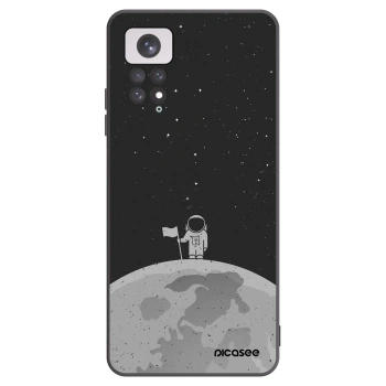 Picasee husă neagră din silicon pentru Xiaomi Redmi Note 11 - Astronaut