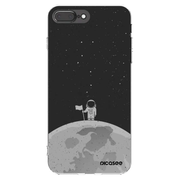 Picasee husă transparentă din silicon pentru Apple iPhone 8 Plus - Astronaut