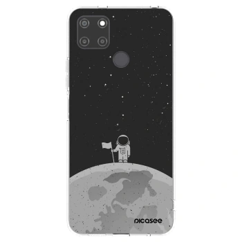 Picasee husă transparentă din silicon pentru Realme C21Y - Astronaut