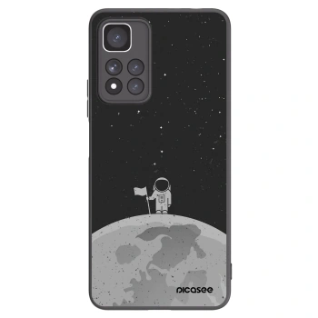 Picasee husă neagră din silicon pentru Xiaomi Redmi Note 11 Pro+ 5G - Astronaut