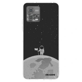 Picasee husă transparentă din silicon pentru Motorola Moto G72 - Astronaut