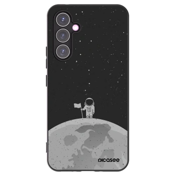 Picasee husă neagră din silicon pentru Samsung Galaxy A54 5G A546B - Astronaut