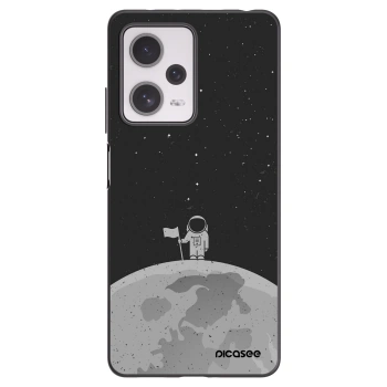Picasee husă neagră din silicon pentru Xiaomi Redmi Note 12 Pro+ 5G - Astronaut