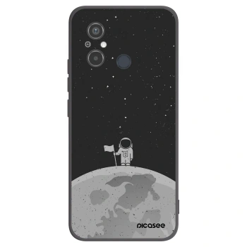 Picasee husă neagră din silicon pentru Xiaomi Redmi 12C - Astronaut