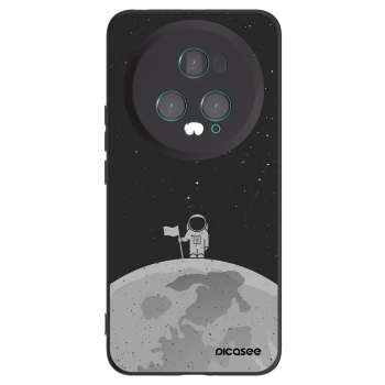 Picasee husă neagră din silicon pentru Honor Magic5 Pro - Astronaut
