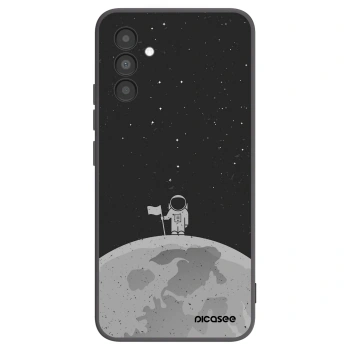Picasee husă neagră din silicon pentru Samsung Galaxy A04s A047F - Astronaut