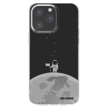 Picasee husă transparentă din silicon pentru Apple iPhone 15 Pro Max - Astronaut