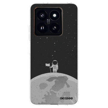 Picasee husă transparentă din silicon pentru Xiaomi 14 Pro - Astronaut