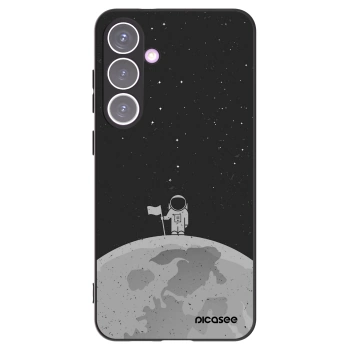 Picasee husă neagră din silicon pentru Samsung Galaxy S24+ S926B 5G - Astronaut