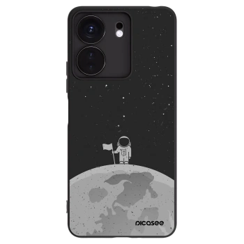 Picasee husă neagră din silicon pentru Xiaomi Redmi 13C 4G - Astronaut
