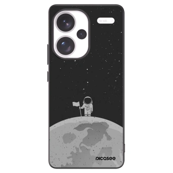 Picasee husă neagră din silicon pentru Xiaomi Redmi Note 13 Pro+ 5G - Astronaut