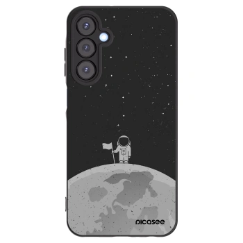 Picasee husă neagră din silicon pentru Samsung Galaxy A25 A256B 5G - Astronaut