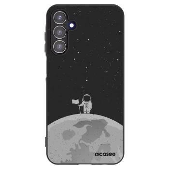 Picasee husă neagră din silicon pentru Samsung Galaxy A15 A155F 4G - Astronaut