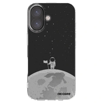 Picasee husă transparentă din silicon pentru Apple iPhone 16 - Astronaut