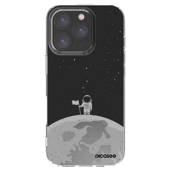 Picasee husă transparentă din silicon pentru Apple iPhone 16 Pro - Astronaut