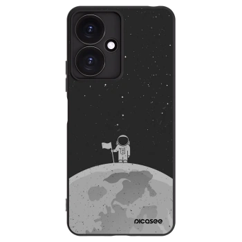 Picasee husă neagră din silicon pentru Xiaomi Redmi 13C 5G - Astronaut