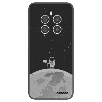 Picasee husă neagră din silicon pentru Realme 12 Pro 5G - Astronaut