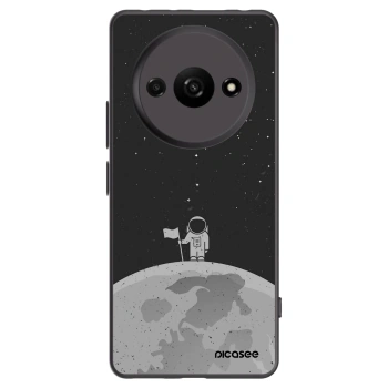 Picasee husă neagră din silicon pentru Xiaomi Redmi A3 - Astronaut