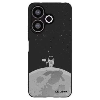 Picasee husă neagră din silicon pentru Xiaomi Redmi 13 4G - Astronaut