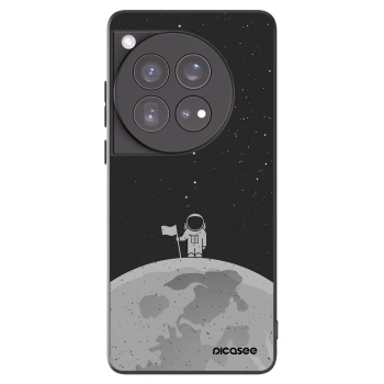 Picasee husă neagră din silicon pentru OnePlus 12 5G - Astronaut